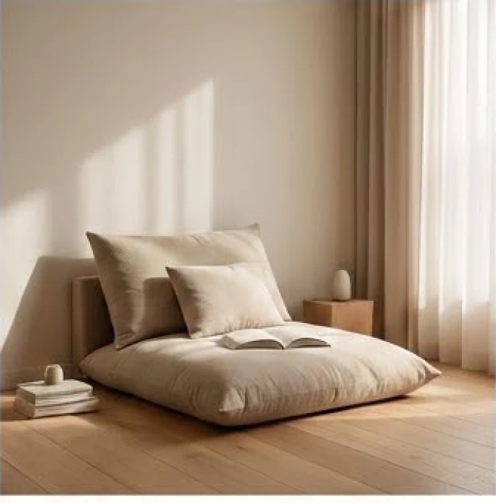 Góc thư giãn yên tĩnh hướng Đông Nam tạo sự vững chãi và hỗ trợ tinh thần cho nữ giới trong gia đình