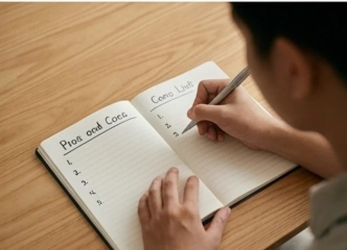 Sổ tay ghi chép lại các ưu điểm và khuyết điểm giúp người tuổi Quý Mùi đưa ra quyết định sáng suốt