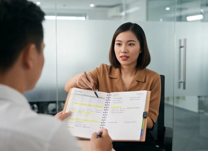 Người tuổi Quý Dậu chủ động điều phối tiến độ công việc khi hợp tác cùng đồng nghiệp tuổi Ngọ