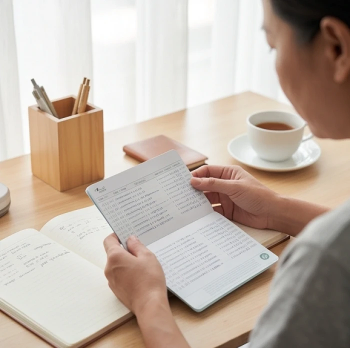 Gia chủ tuổi Tuất kiểm tra sổ tiết kiệm và quản lý dòng tiền cá nhân một cách kỷ luật để bảo đảm an toàn tài chính