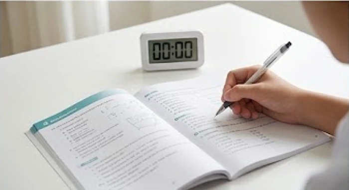 Học sinh áp dụng quy tắc đếm ngược năm giây để ngắt chu kỳ trì hoãn và bắt tay vào giải bài tập ngay