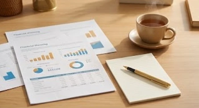 Góc làm việc gọn gàng của người nam mệnh Sa Trung Thổ thể hiện sự ổn định và điềm tĩnh