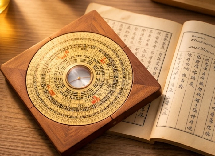 Lịch vạn niên và la bàn phong thủy xem sao chiếu mệnh tuổi Kỷ Dậu 1969 trong năm Đinh Mùi.
