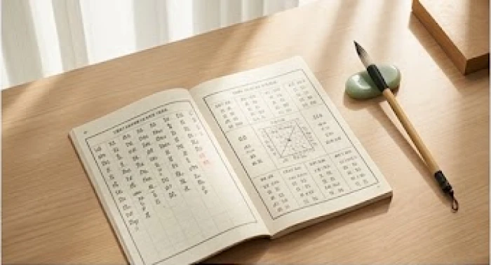 Sổ tay phong thủy ghi chép chi tiết hệ thống sao Thái Bạch và sao Thái Âm cho tuổi Mậu Ngọ