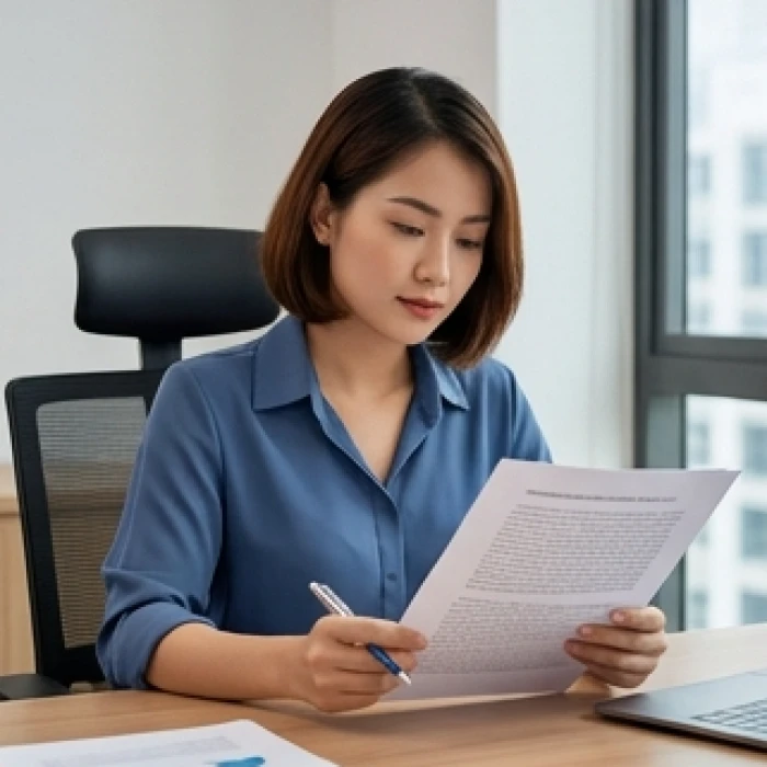 Nữ mạng Giáp Thân cẩn trọng xem xét kỹ lưỡng các điều khoản văn bản pháp lý để phòng tránh rủi ro từ sao La Hầu