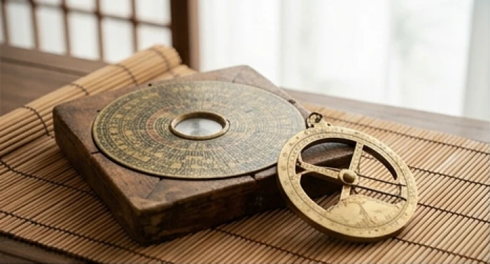 Sơ đồ phong thủy cổ mô phỏng chi tiết chu kỳ vận hành của sao Mộc theo hệ thống 12 địa chi