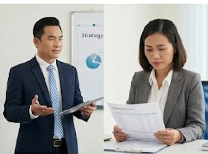 Hai phong cách làm việc đối lập giữa sự quyết liệt thăng tiến và chiến lược quản trị rủi ro an toàn
