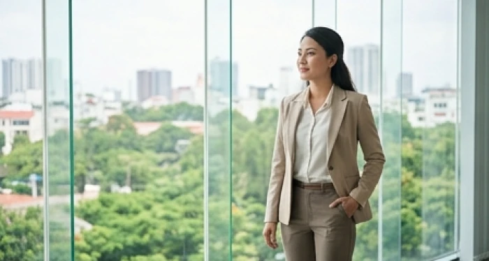Nữ quản lý Đinh Sửu ở độ tuổi trung vận tự tin điều hành công việc và tận hưởng thành quả tài chính bền vững