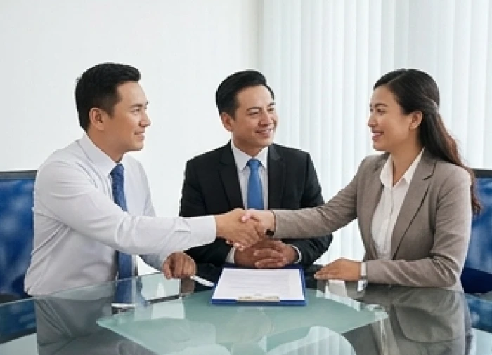 Ba doanh nhân đại diện cho tam hợp Thân Tý Thìn cùng ký kết hợp đồng dự án đầu tư phát triển dài hạn