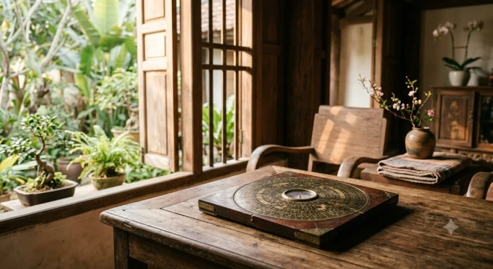 La bàn phong thủy giúp giải đáp chi tiết tuổi tân tỵ 1941 hợp hướng nào để đón vượng khí