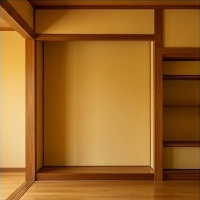 Kiến trúc nhà ở tối giản sử dụng tông màu ấm và tránh các chi tiết màu xanh lá của hành Mộc