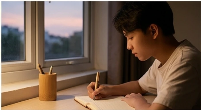 Không gian làm việc yên tĩnh phù hợp với đặc trưng tính cách trầm lắng của tuổi Bính Tuất mùa đông