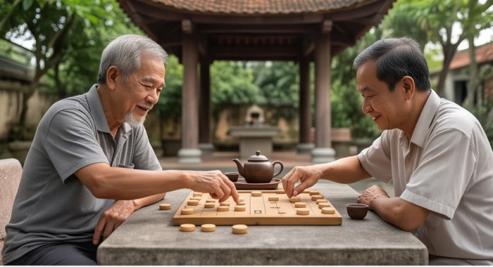 Sự thoải mái và cởi mở của người nam tuổi Giáp Ngọ 1954 trong buổi gặp gỡ trò chuyện cùng bạn tâm giao