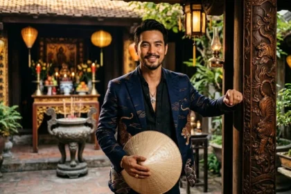 Chân dung thể hiện sự mạnh mẽ và quyết đoán đặc trưng trong tính cách nam tuổi dần qua góc nhìn nghệ thuật