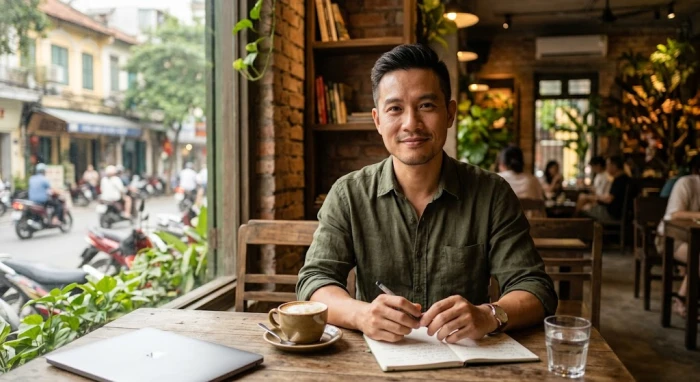 Người đàn ông điềm tĩnh thể hiện rõ nét tính cách nam tuổi sửu với sự đáng tin cậy trong gia đình và công việc
