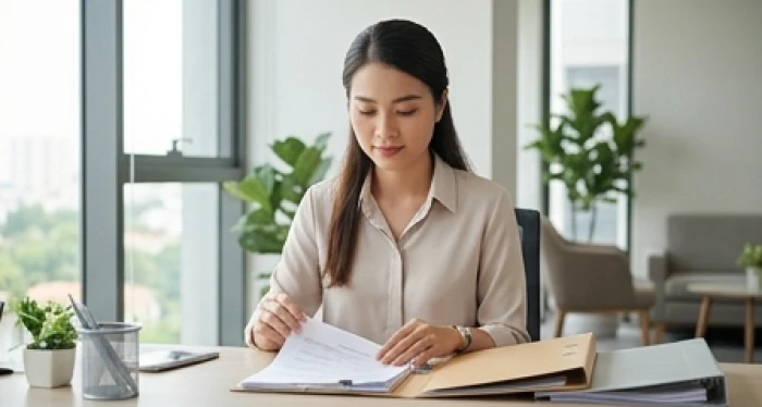 Nữ văn phòng tuổi Đinh Sửu 1997 tập trung giải quyết công việc với sự kiên trì và trách nhiệm cao độ