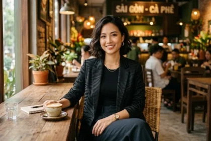 Chân dung cô gái Việt Nam hiện đại thể hiện nét tính cách nữ tuổi dần mạnh mẽ và độc lập trong công việc