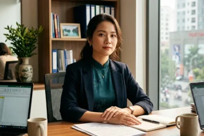 Hình ảnh minh họa sự kiên định và trung thành trong tính cách nữ tuổi Tuất chốn công sở