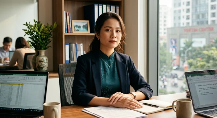 Hình ảnh minh họa sự kiên định và trung thành trong tính cách nữ tuổi Tuất chốn công sở