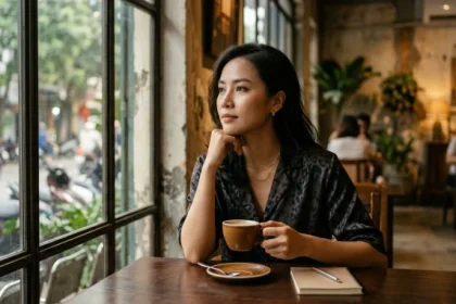 Chân dung người phụ nữ thể hiện tính cách nữ tuổi tý thông minh tháo vát nhưng nội tâm nhạy cảm