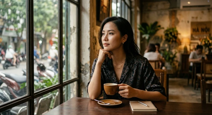 Chân dung người phụ nữ thể hiện tính cách nữ tuổi tý thông minh tháo vát nhưng nội tâm nhạy cảm