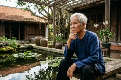 Hình ảnh minh họa tinh tế về chiều sâu tâm lý và tính cách tuổi ất dậu 1945 ở giai đoạn xế chiều