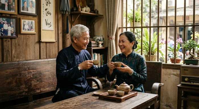Bức ảnh nghệ thuật thể hiện tính cách tuổi bính ngọ 1966 với sự bộc trực và ấm áp của mệnh Thiên Hà Thủy