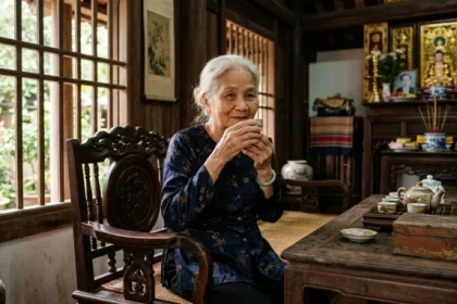 Bức chân dung không gian sống gia đình ấm áp thể hiện rõ nét tính cách tuổi Canh Thìn 1940