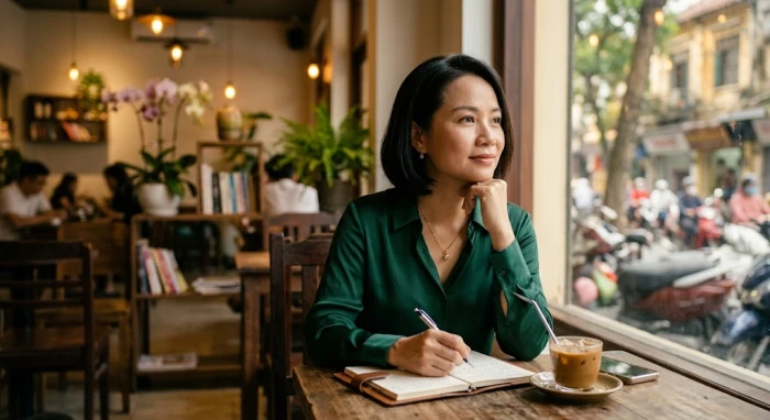 Chân dung nghệ thuật thể hiện sự điềm tĩnh và tính cách tuổi giáp tý 1984 trong cuộc sống