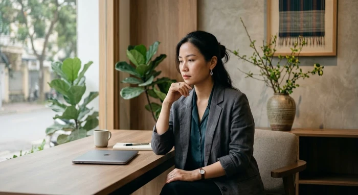 Hình ảnh minh họa đặc trưng tính cách tuổi mùi qua phong thái điềm tĩnh và thế giới nội tâm phong phú