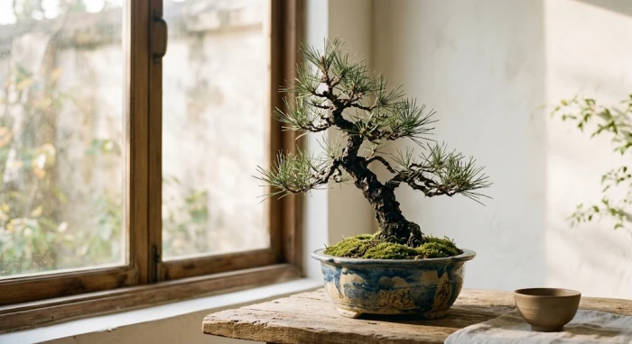 Hình minh họa mầm cây tùng bách xanh tốt vươn lên mạnh mẽ thể hiện tính cách tuổi tân mão 2011