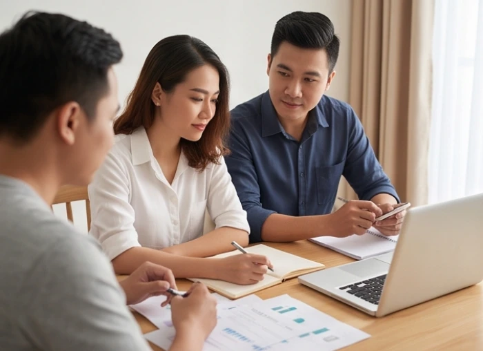Cặp đôi trẻ tuổi Canh Thìn 2000 cùng thảo luận kế hoạch tài chính trước khi bước vào cuộc sống hôn nhân