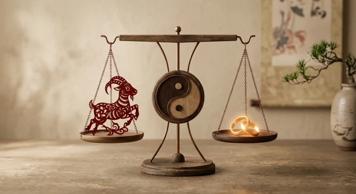 Bảng tra cứu phong thủy và mức độ hòa hợp trong tình duyên tuổi Mùi với các con giáp khác