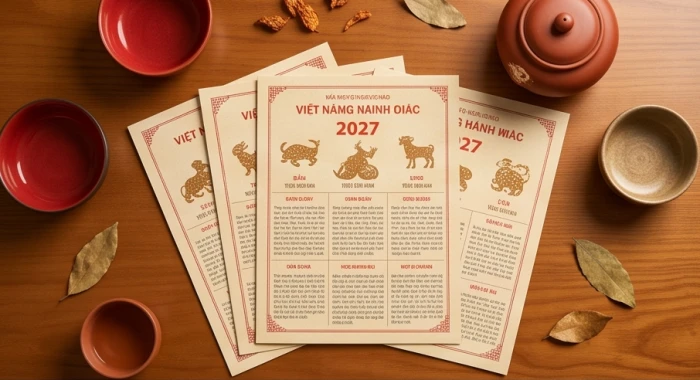 Bảng tổng quan sao hạn tuổi Bính Tuất năm 2027 cho nam mạng La Hầu và nữ mạng Kế Đô cùng màu cát tường
