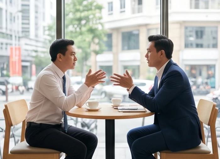 Hai nhà đầu tư không đồng thuận về việc phân chia quyền lợi và định hướng chiến lược vĩ mô