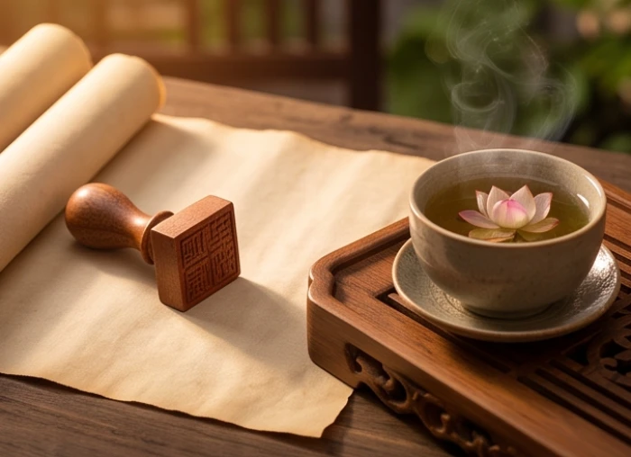 Sổ sách và con dấu truyền thống đại diện cho sự cẩn trọng khi ký kết hợp đồng ở giai đoạn trung vận