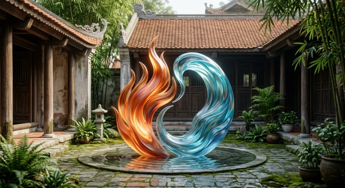 Sơ đồ phong thủy hướng dẫn cách hóa giải tứ hành xung tuổi tỵ để mang lại bình an gia đạo