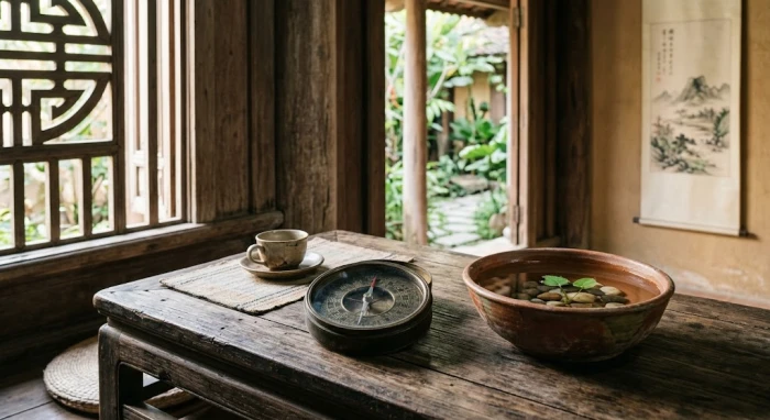 Bản đồ phong thủy và tử vi trọn đời tuổi ất dậu 1945 nam mạng với các yếu tố ngũ hành Tuyền Trung Thủy