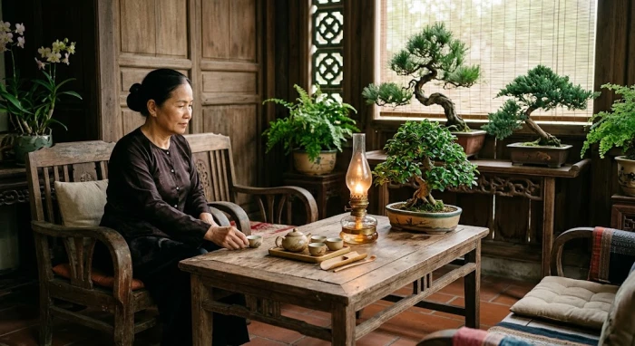 Không gian phong thủy bình an giúp cân bằng năng lượng cho tử vi trọn đời tuổi ất tỵ 1965 nam mạng