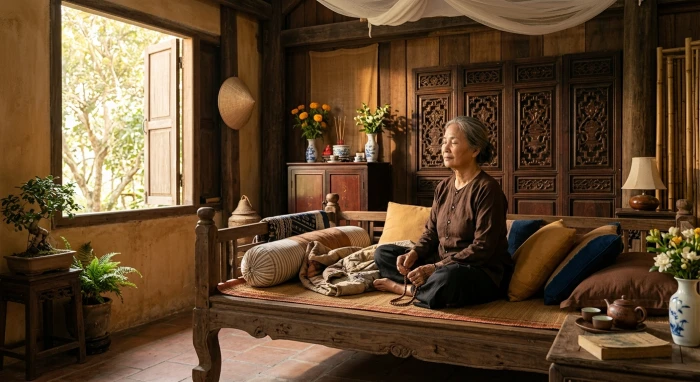 Không gian sống chuẩn phong thủy cho tử vi trọn đời tuổi canh thìn 1940 nữ mạng giúp mang lại bình an