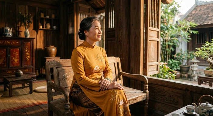 Bức tranh phong thủy và tử vi trọn đời tuổi kỷ dậu 1969 nữ mạng với các gam màu tương sinh thu hút tài vận