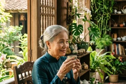 Bức ảnh phong thủy bình an minh họa cho tử vi trọn đời tuổi kỷ sửu 1949 nữ mạng trong không gian truyền thống