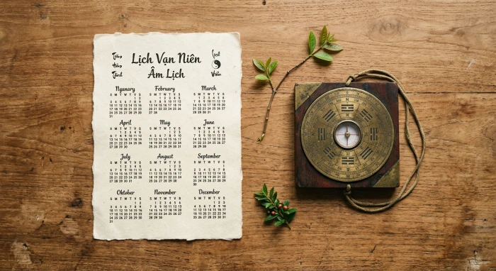 Mô hình phong thủy tối giản thể hiện tử vi trọn đời tuổi mậu tý 2008 nữ mạng