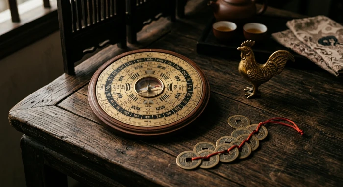 Sách tử vi trọn đời tuổi quý dậu 1993 nữ mạng cùng la bàn phong thủy truyền thống