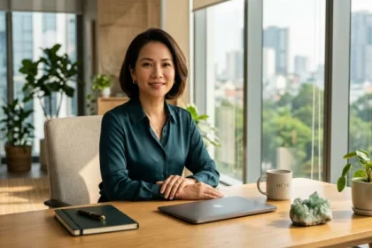 Chân dung nữ doanh nhân thành đạt trong không gian làm việc phong thủy chuẩn tử vi trọn đời tuổi tân dậu 1981 nữ mạng