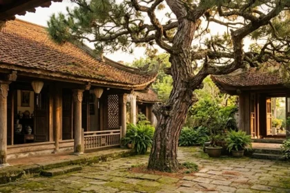 Hình ảnh cây tùng bách mộc đại diện cho tử vi trọn đời tuổi tân mão 1951 nữ mạng kiên cường