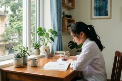 Không gian học tập chuẩn phong thủy theo tử vi trọn đời tuổi tân mão 2011 nữ mạng