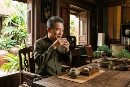 Không gian tĩnh tại mang đậm dấu ấn tử vi trọn đời tuổi tân sửu 1961 nam mạng trong ngôi nhà Việt Nam