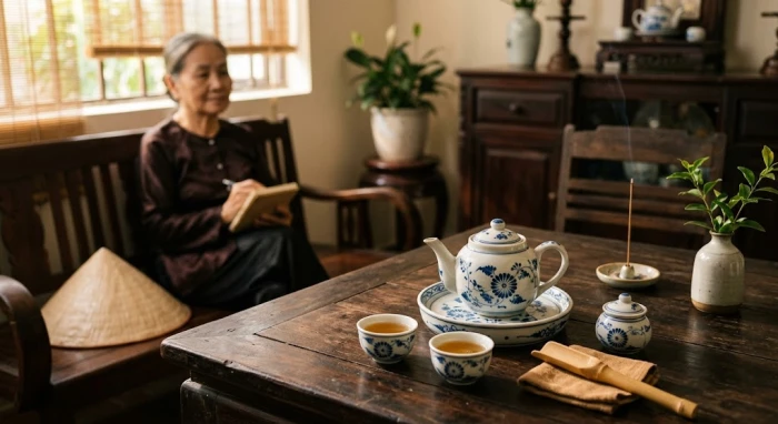 Hình minh họa các yếu tố phong thủy và tử vi tuổi nhâm thìn 1952 năm 2027 dành cho người cao tuổi tại Việt Nam