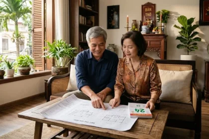 Hình ảnh chi tiết về tử vi tuổi nhâm tuất 1982 năm 2026 với các luận giải về sự nghiệp và hạn làm nhà